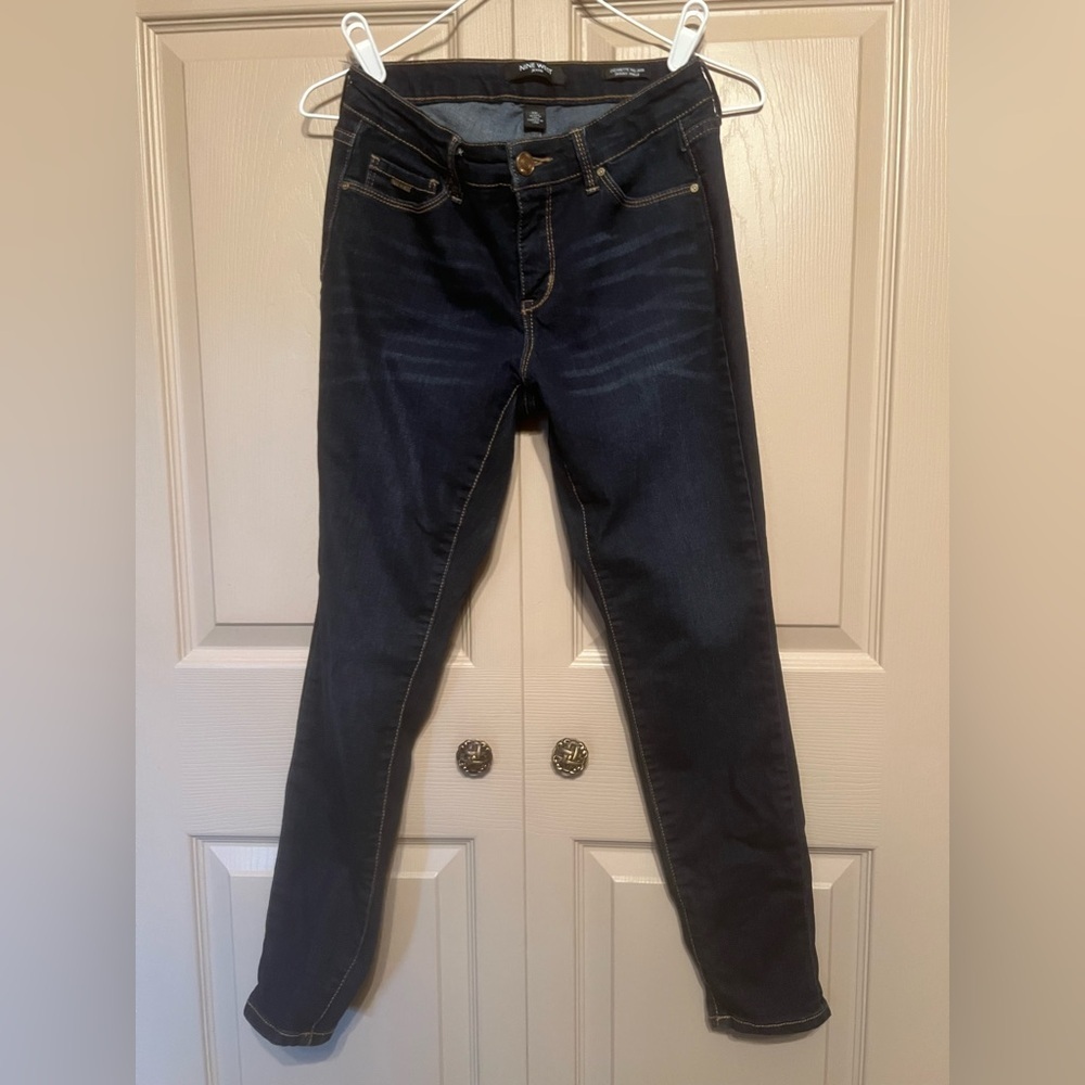 Nine West Blue Skinny Jeans